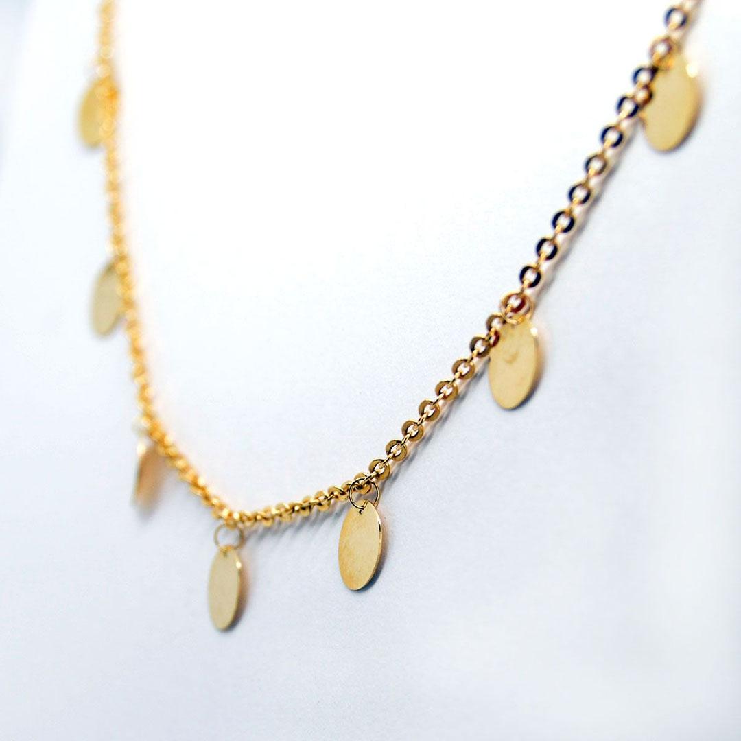 GARGANTILLA MUJER ORO 18 Kt L250