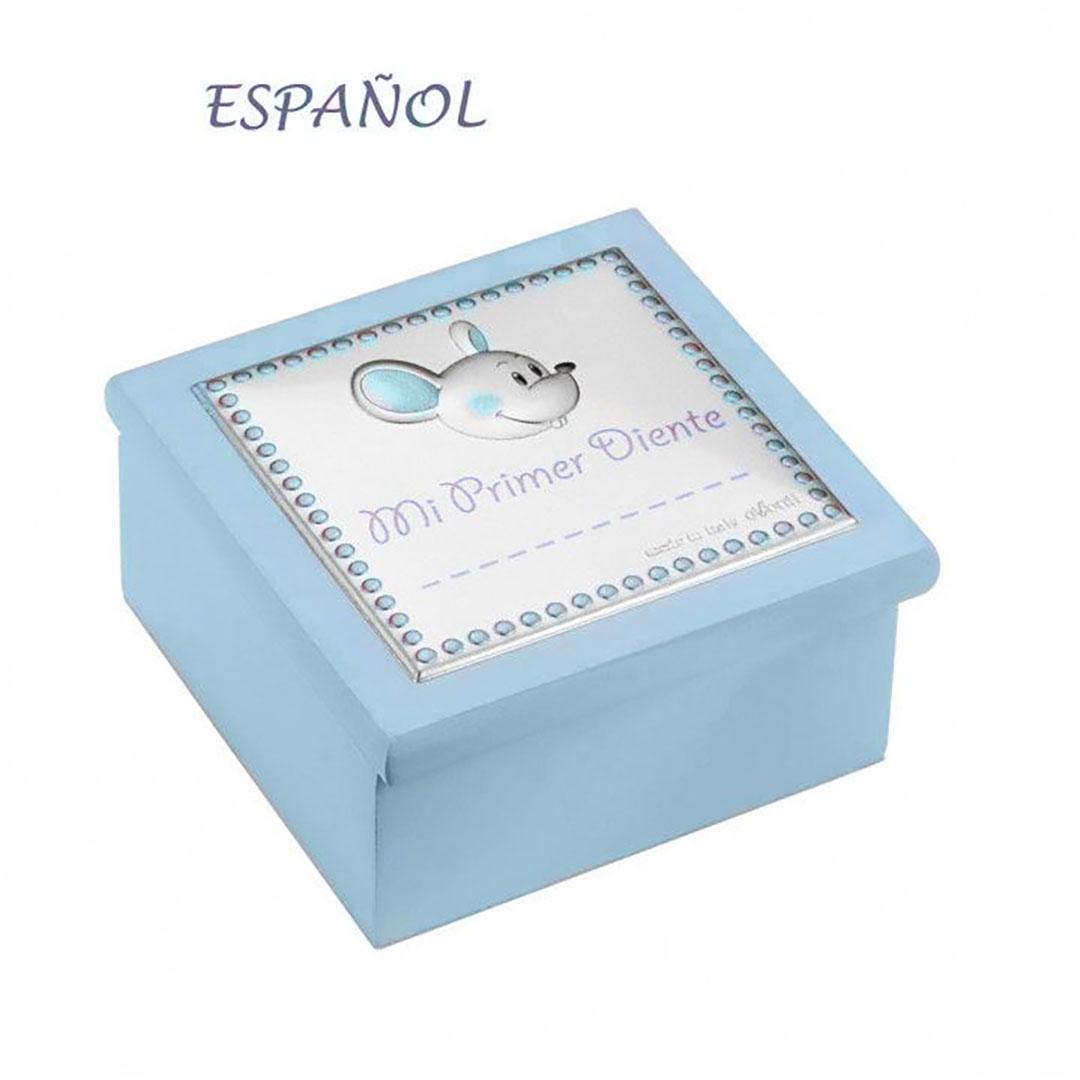 REGALO CAJA DIENTE RATON ROSA ESPAÑOL EV3465/02CS
