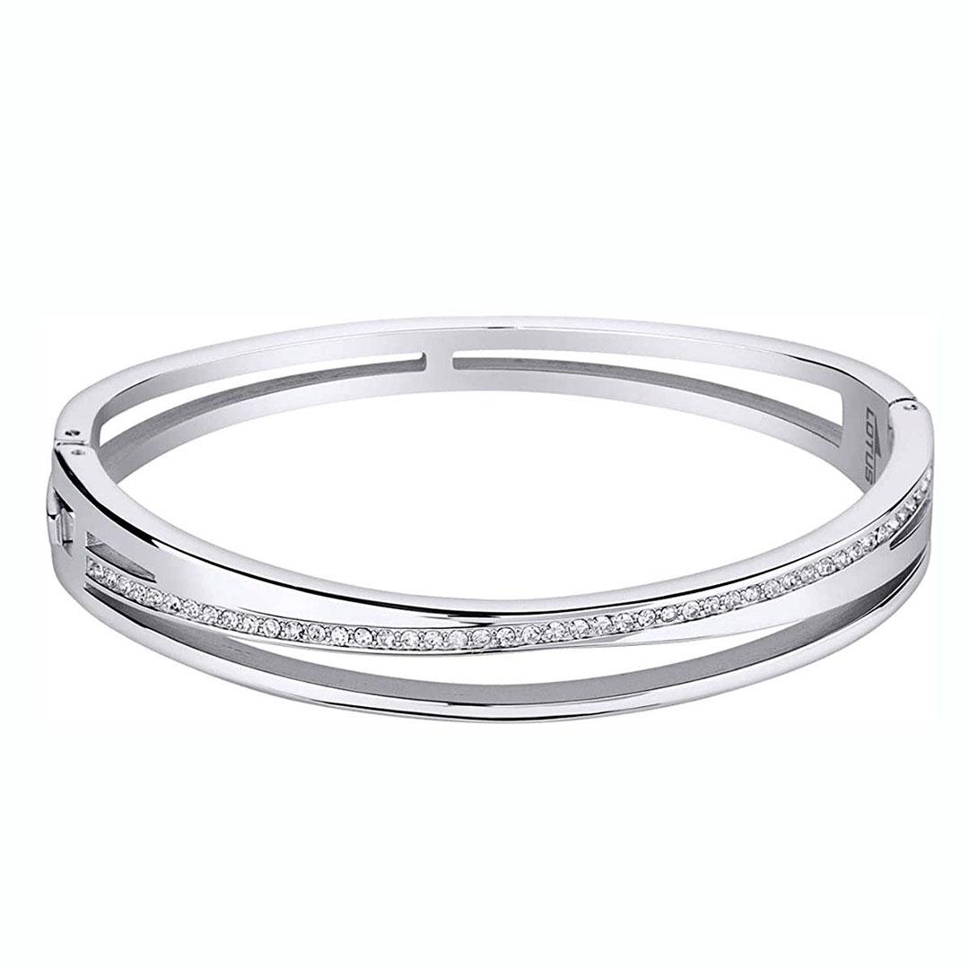 PULSERA RÍGIDA MUJER ACERO LOTUS LS2113-2/1