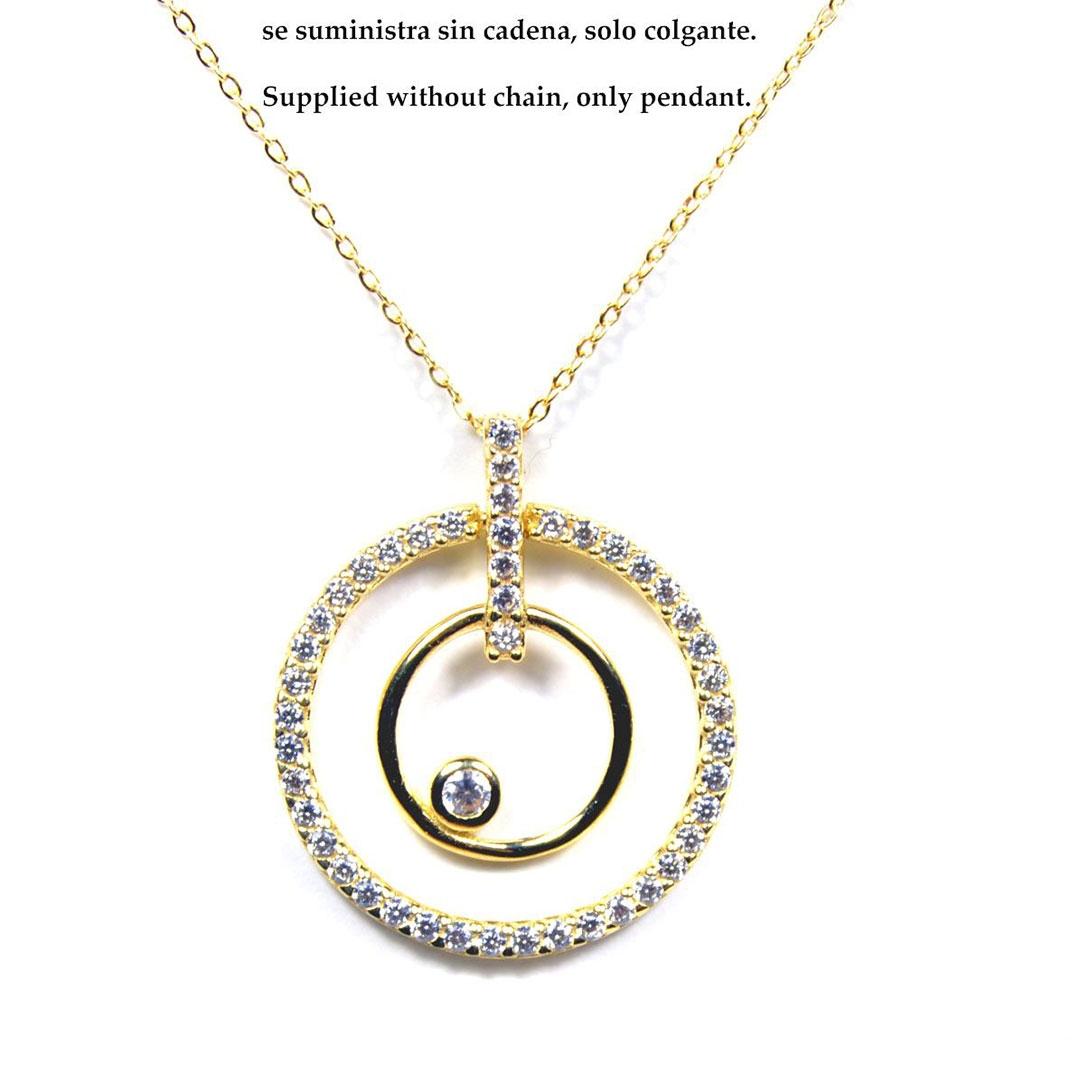 COLGANTE MUJER ORO 18 K 898