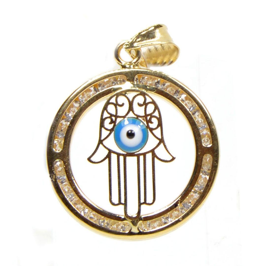 COLGANTE MUJER ORO 18 K MANO DE FÁTIMA 534-105