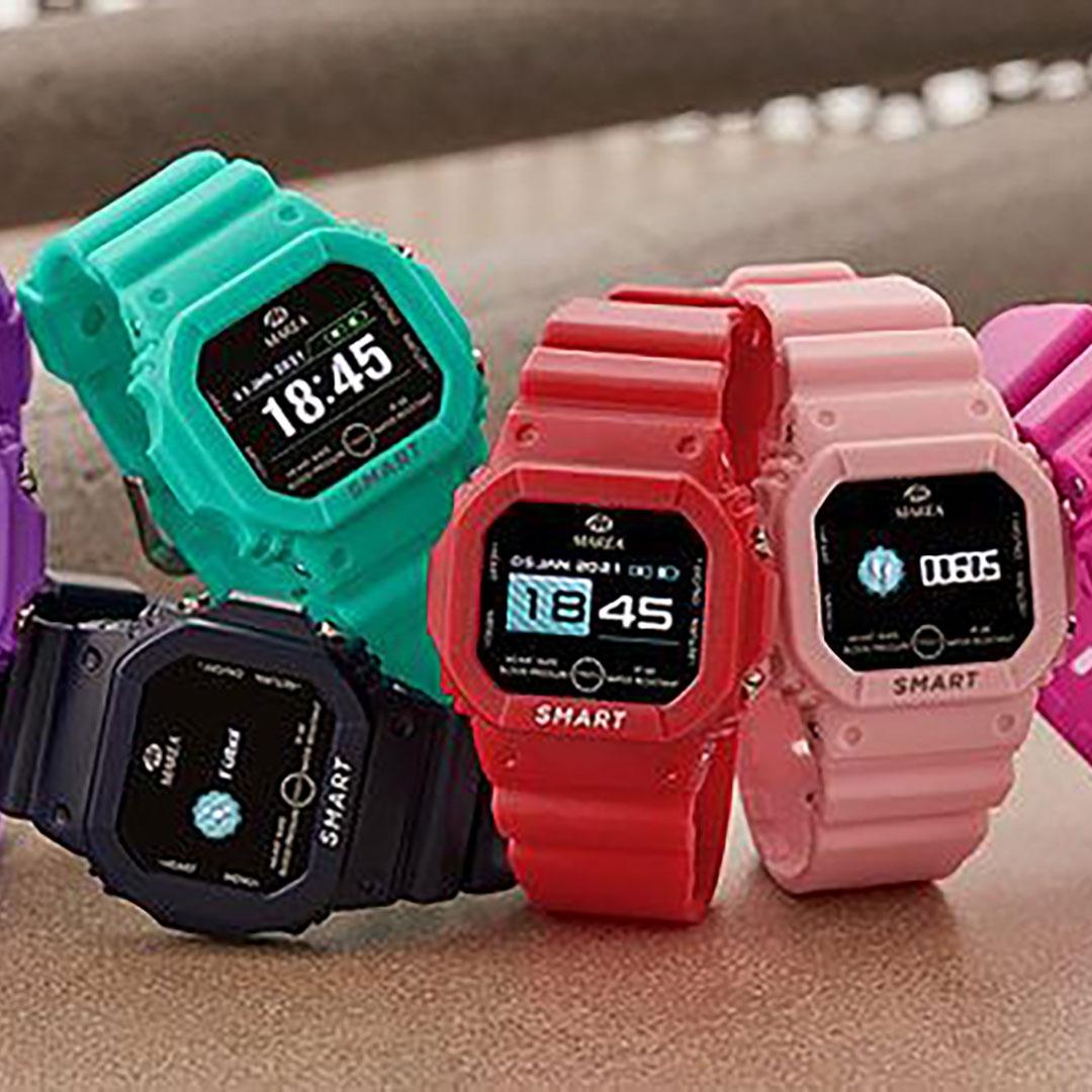 RELOJ TECNOLÓGICO UNISEX MAREA B60002/2 AZUL