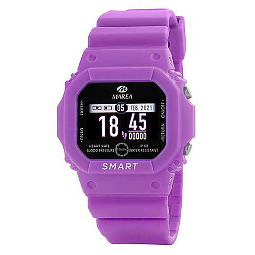 RELOJ TECNOLÓGICO UNISEX MAREA B60002/4 LILA
