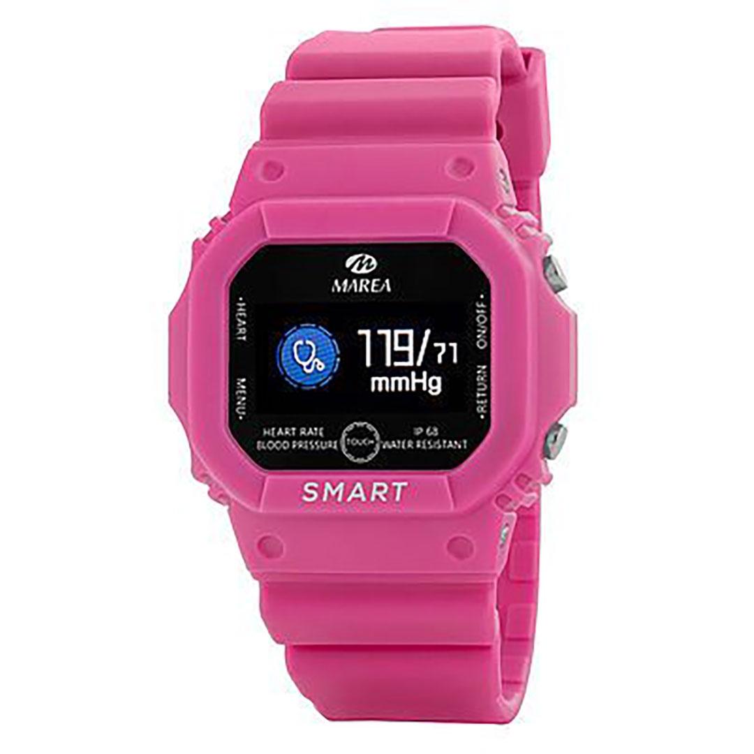 Reloj tecnológico unisex marea b60002/5 fucsia