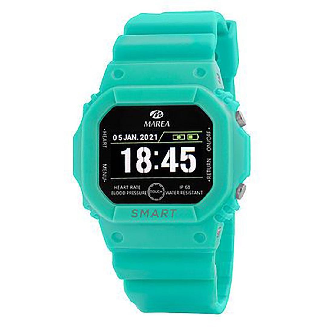 RELOJ TECNOLÓGICO UNISEX MAREA B60002/7 TURQUESA
