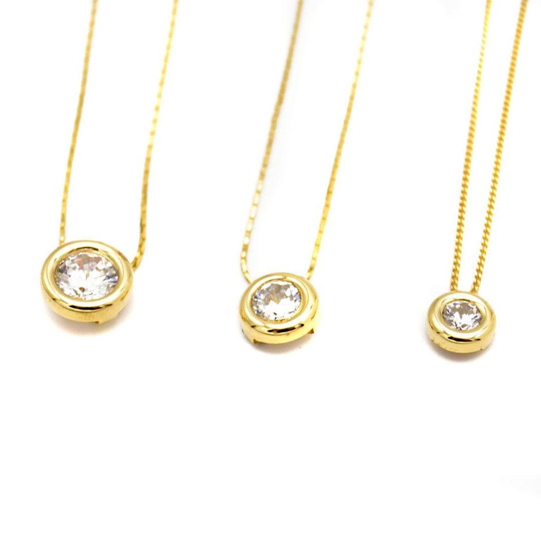 COLGANTE MUJER ORO 18K Y CIRCONITA 1481