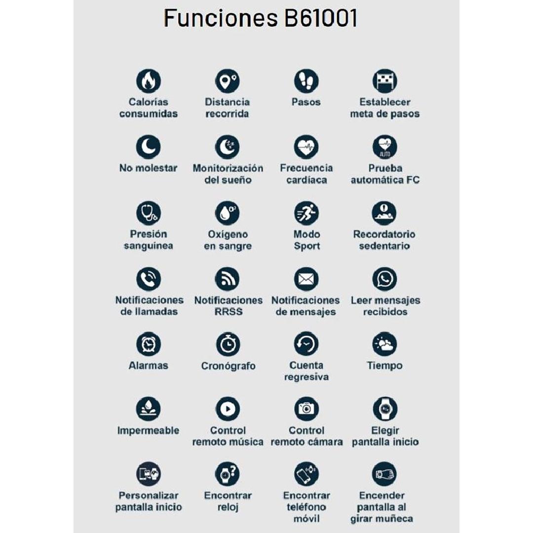 RELOJ UNISEX MAREA B61001/3