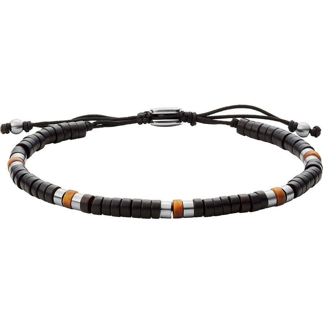 PULSERA HOMBRE ACERO Y PIEDRAS JF03706040