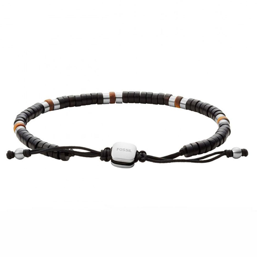 PULSERA HOMBRE ACERO Y PIEDRAS JF03706040