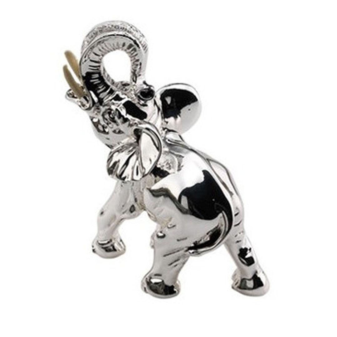 FIGURA ELEFANTE PLATA ST216/M