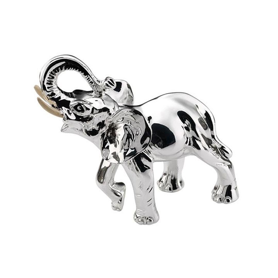 FIGURA ELEFANTE PLATA ST216/M