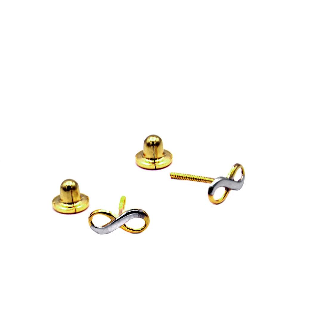 'PENDIENTES INFANTIL ORO 18K ''INFINITO'' 163292'