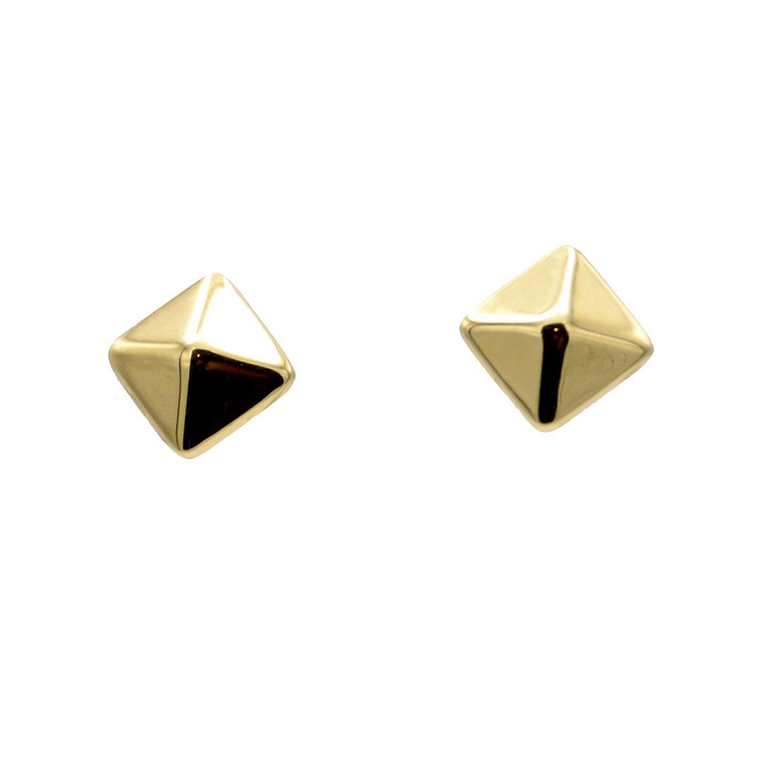 PENDIENTES ORO 18K CUADRADO 193521