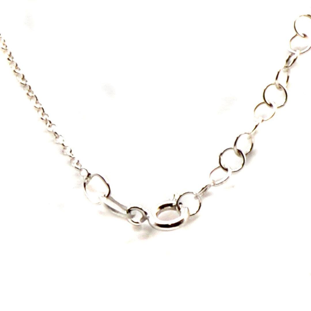 COLLAR MUJER PLATA Y PERLAS 28701