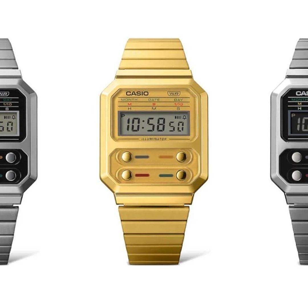 RELOJ UNISEX CASIO VINTAGE A100WE-1AEF