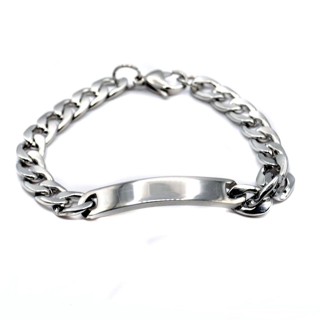 PULSERA ESCLAVA HOMBRE ACERO 14/200P