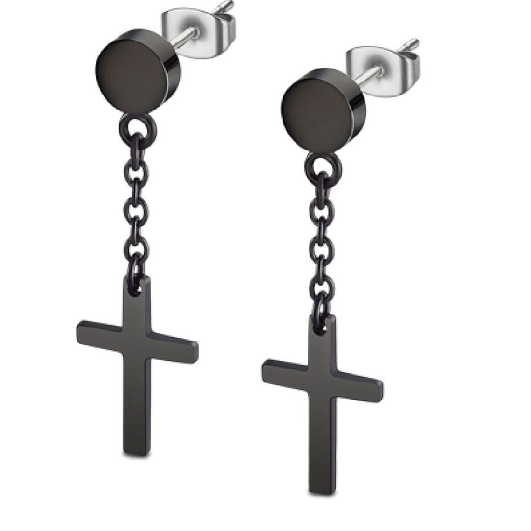 PENDIENTES HOMBRE LOTUS ACERO LS2175-4-2