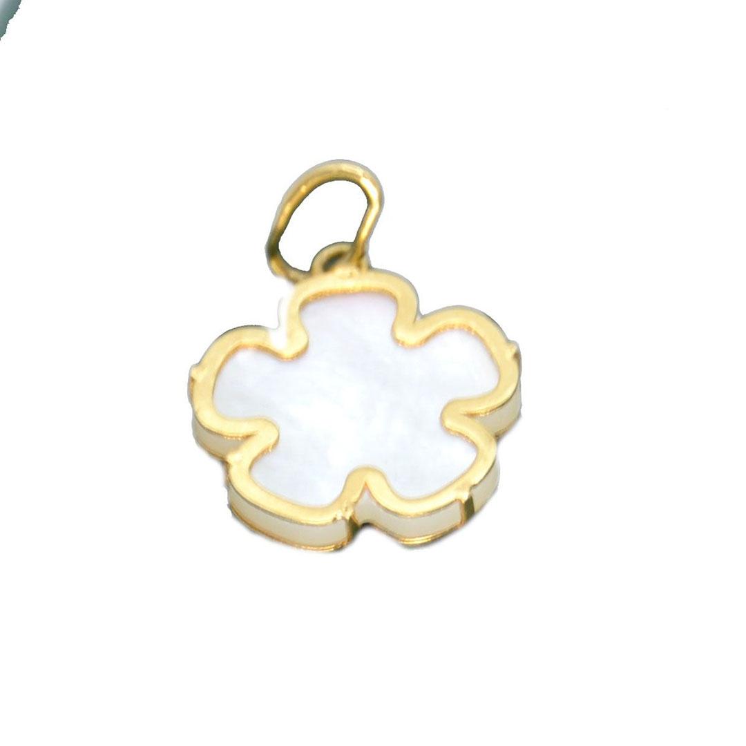 COLGANTE MUJER ORO 18K Y NACAR 627681