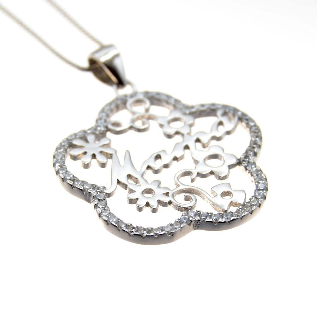 COLLAR MUJER PLATA G325