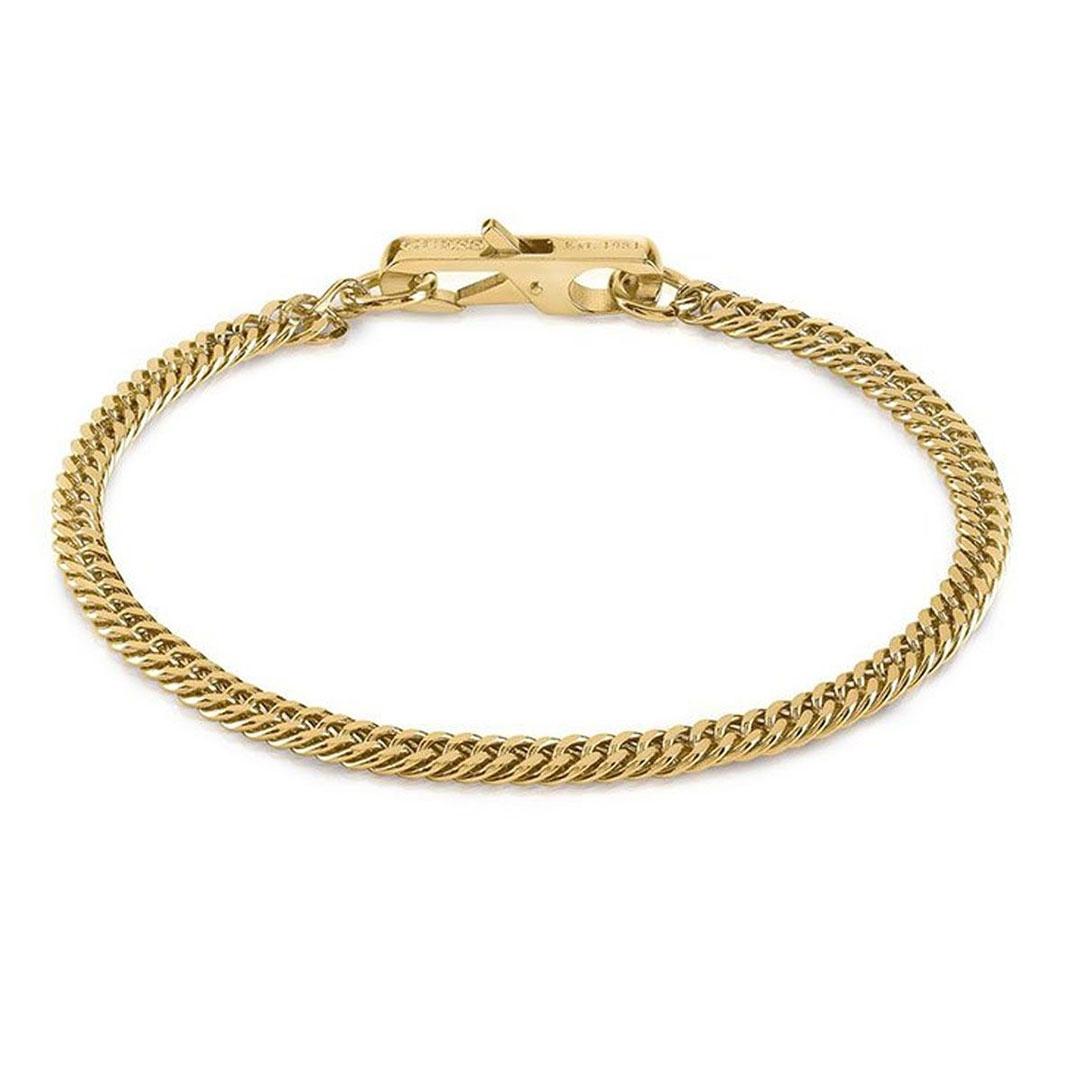 PULSERA HOMBRE GUESS ACERO DORADO JUMB01330JWYGS