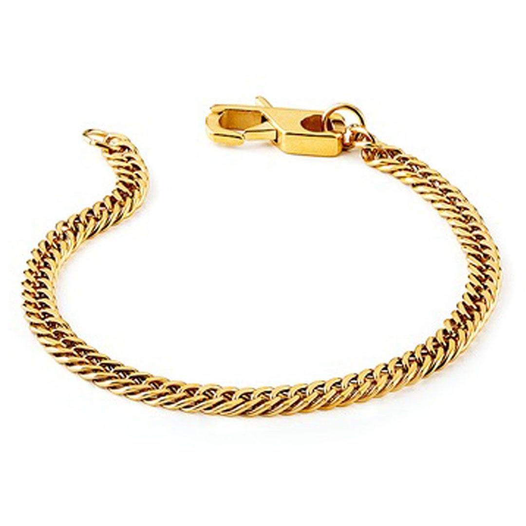 PULSERA HOMBRE GUESS ACERO DORADO JUMB01330JWYGS