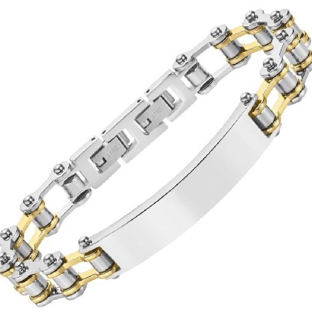 PULSERA HOMBRE LOTUS ACERO BICOLOR  LS2263-2/2
