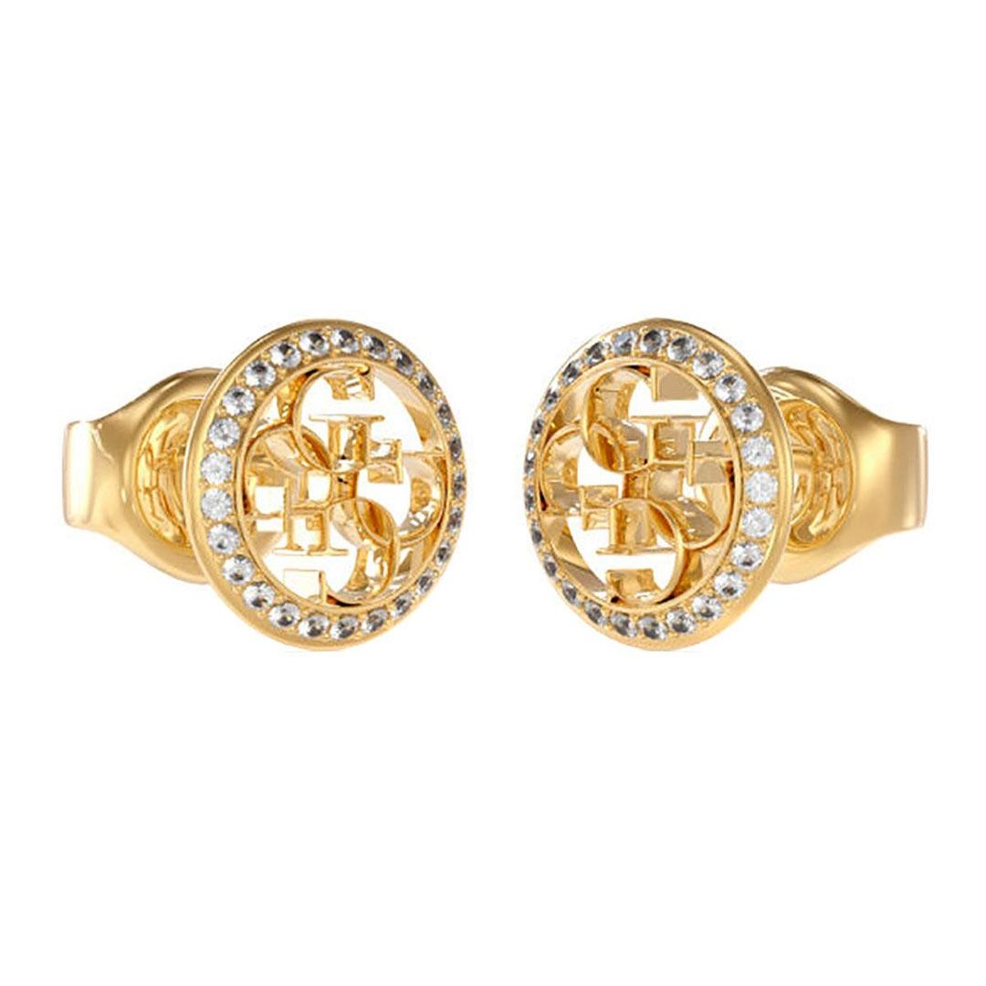 PENDIENTES MUJER ACERO DORADO GUESS JUBE02136JWYGT-U