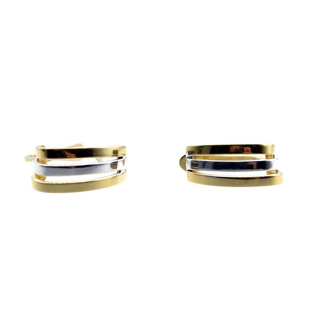 PENDIENTES MUJER ORO 18K BICOLOR S 5826M