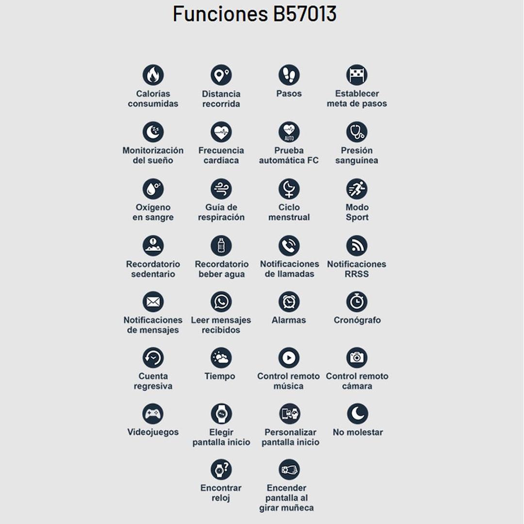 RELOJ UNISEX SMARTWATCH MAREA ROSA B57013/3