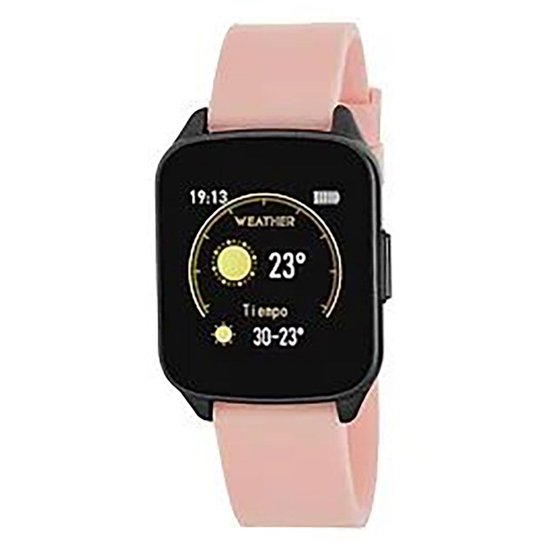 RELOJ UNISEX SMARTWATCH MAREA B59007/11 NEGRO-ROSA
