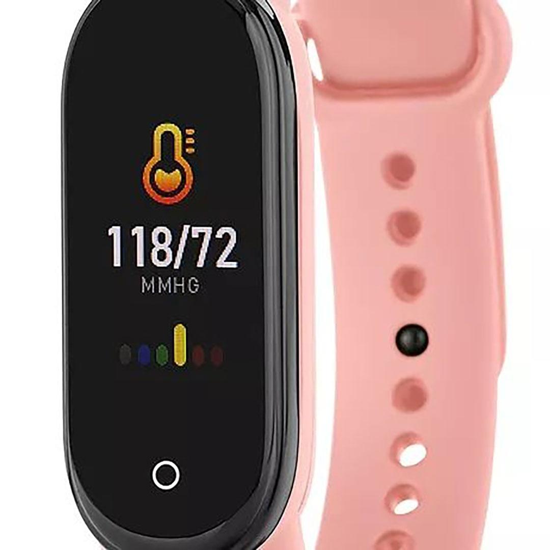 Reloj unisex pulsera actividad marea rosa  b62001/4