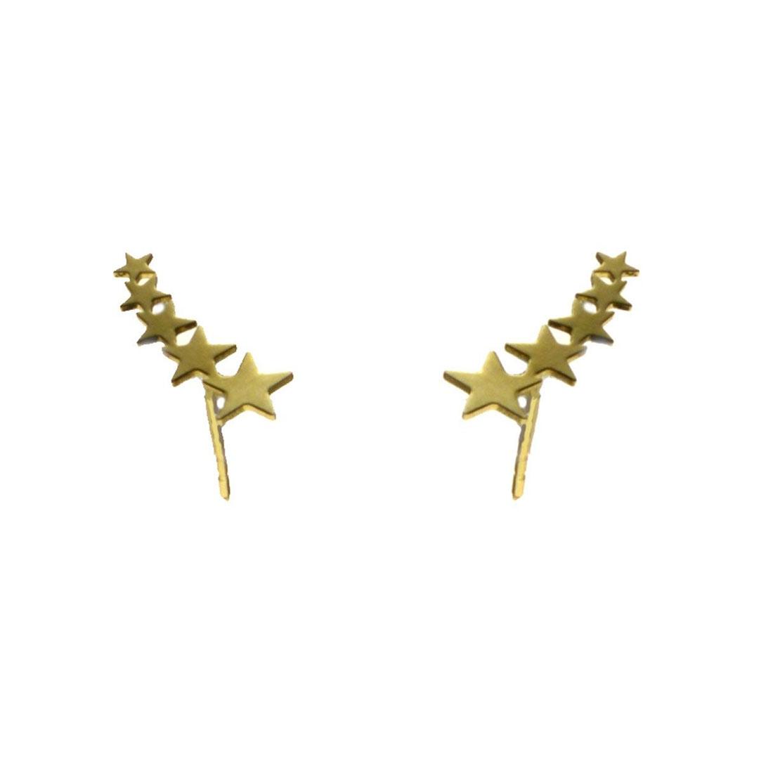 PENDIENTES MUJER ORO 18K TREPADOR 5618M