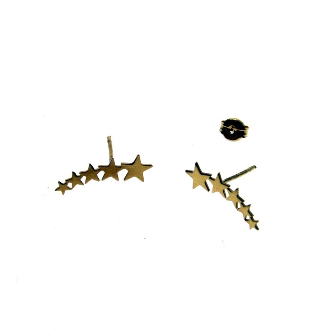 PENDIENTES MUJER ORO 18K TREPADOR 5618M