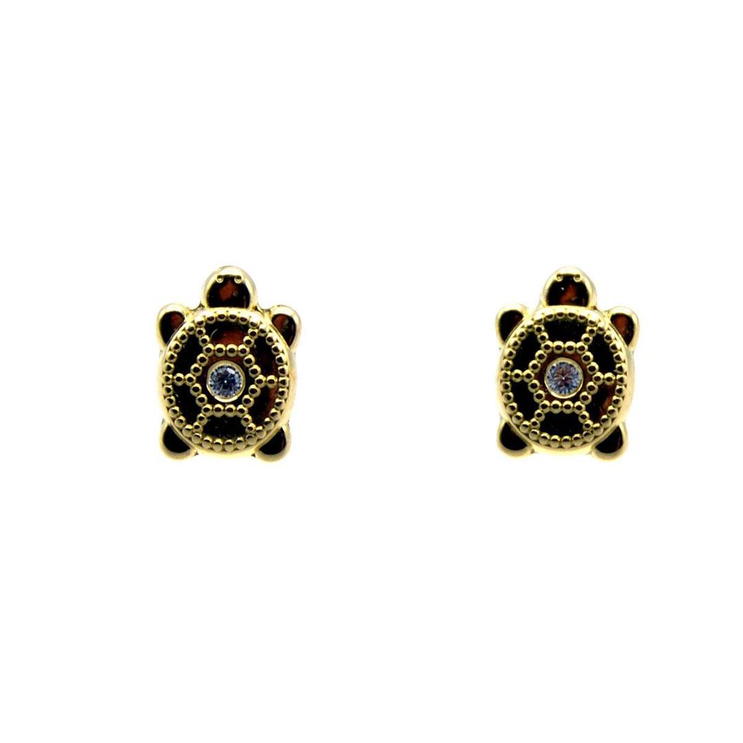 PENDIENTES MUJER / INFANTIL ORO 18K CON CIRCONITA 5796M