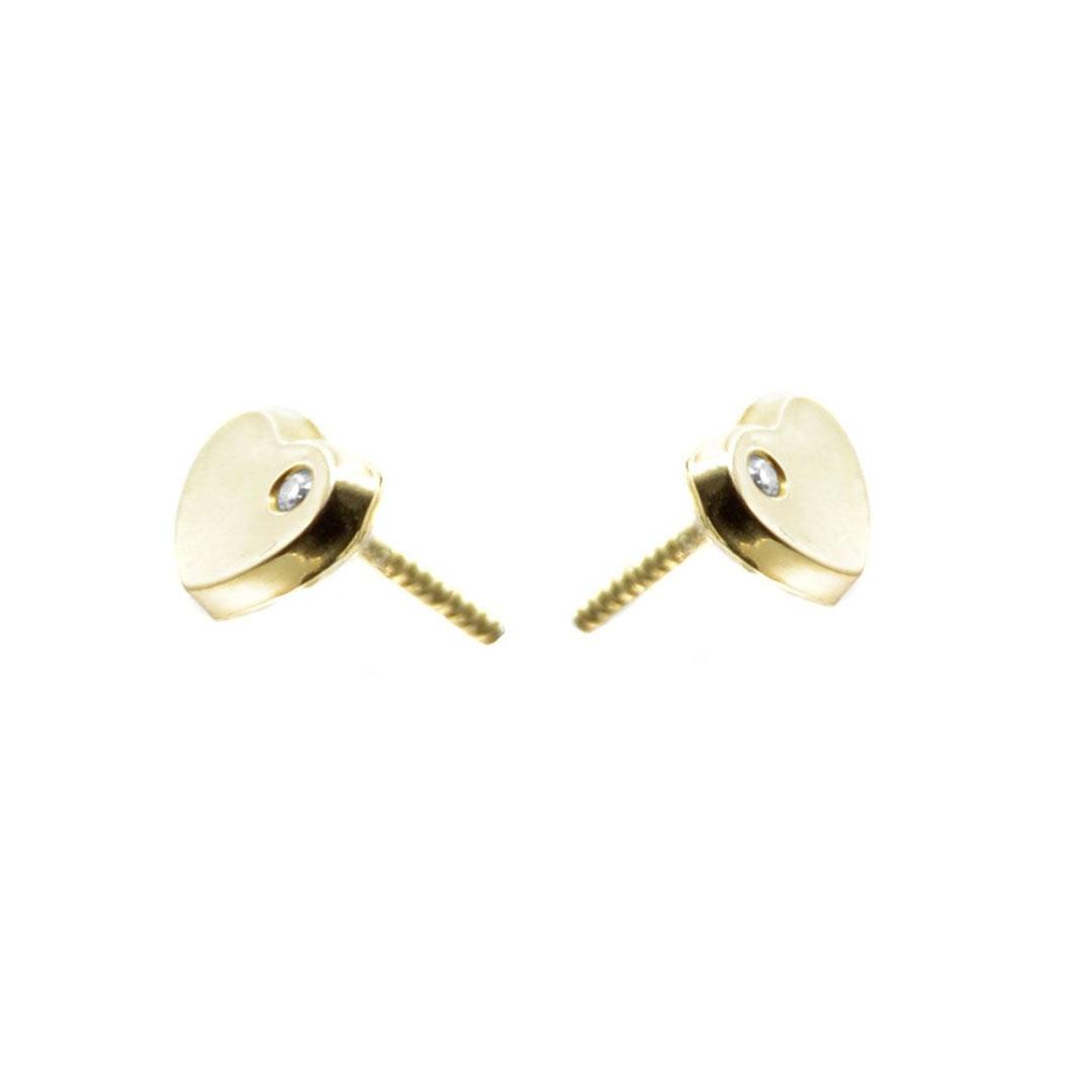 PENDIENTES MUJER ORO 18K CON CIRCONITA 5641M