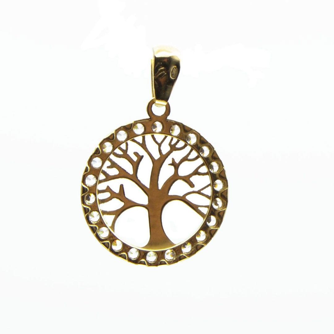 COLGANTE MUJER ORO 18K ARBOL DE LA VIDA 137M
