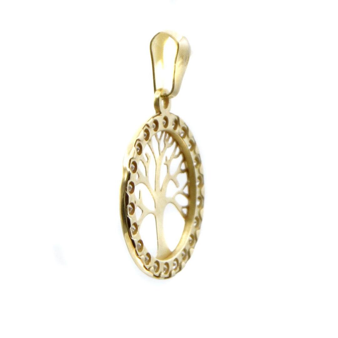 COLGANTE MUJER ORO 18K ARBOL DE LA VIDA 137M