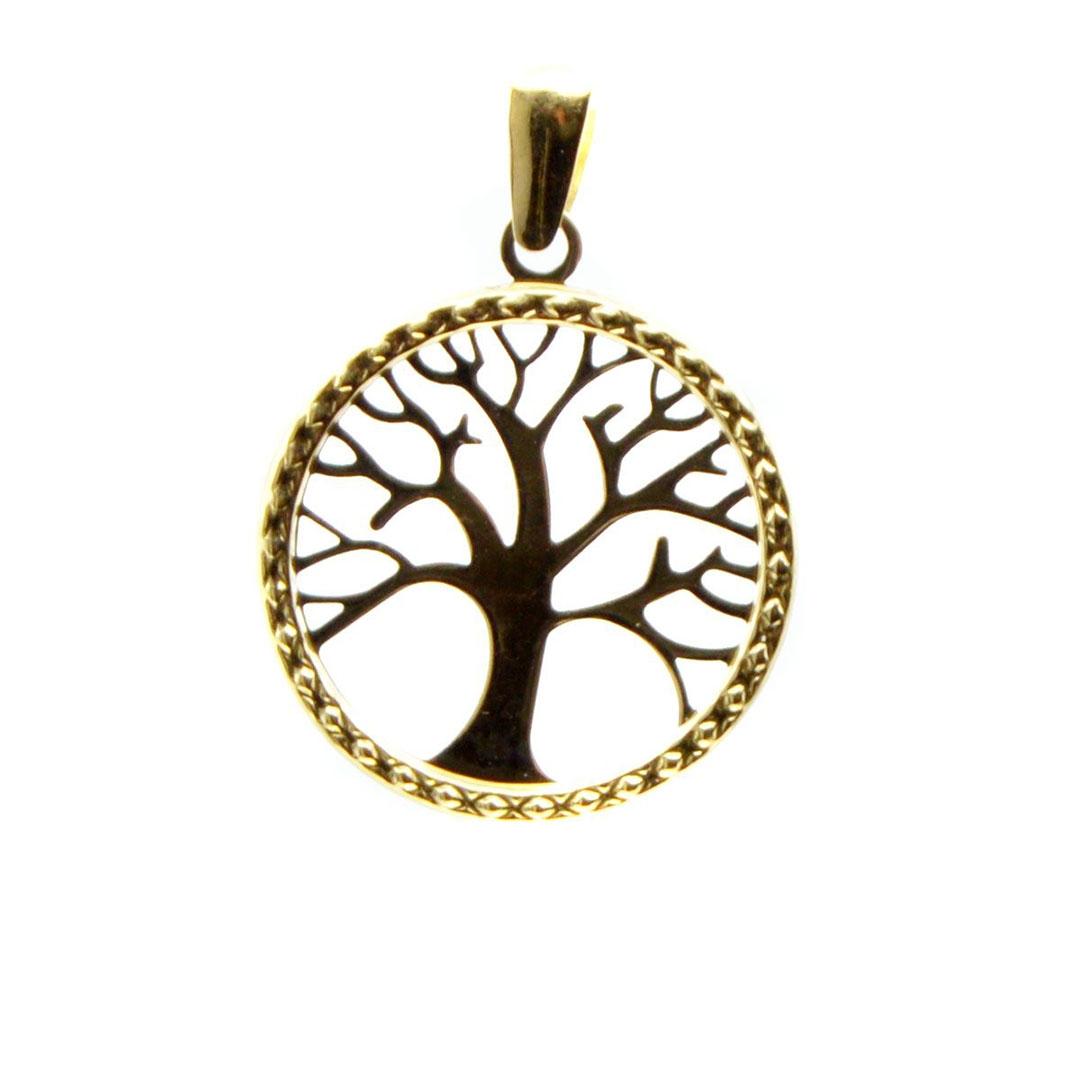 COLGANTE MUJER ORO 18K ARBOL DE LA VIDA 132M