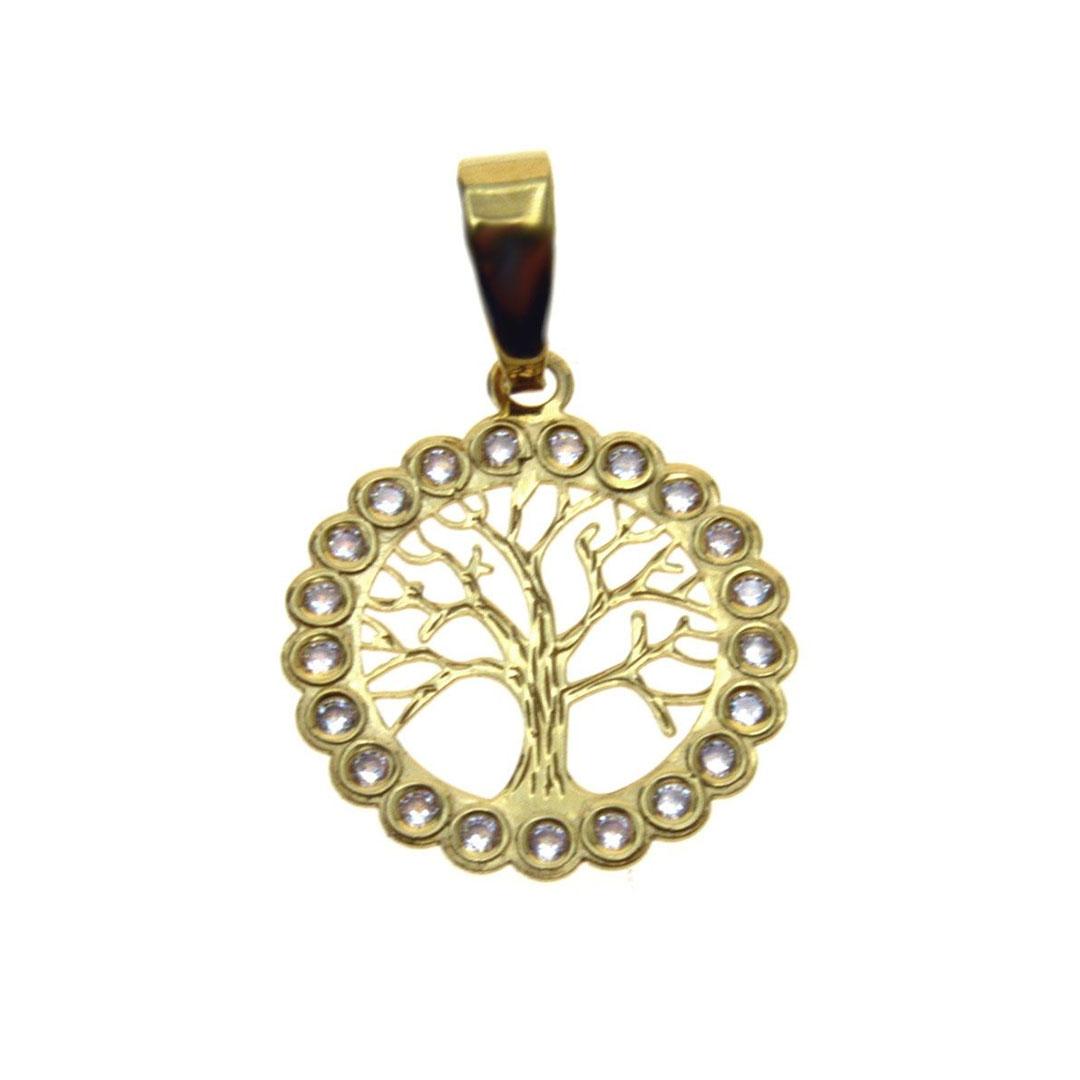 COLGANTE MUJER ORO 18K ARBOL DE LA VIDA 63M