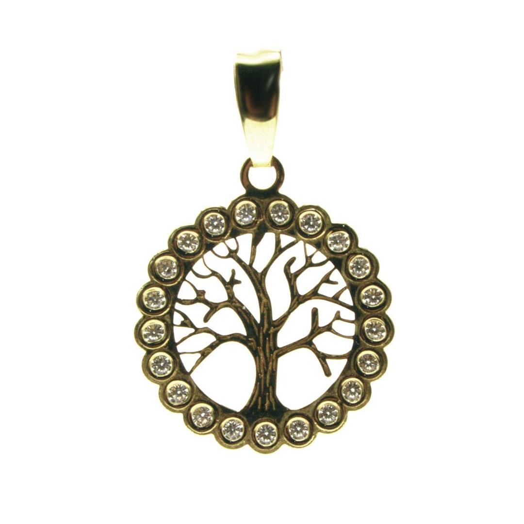 COLGANTE MUJER ORO 18K ARBOL DE LA VIDA 69M