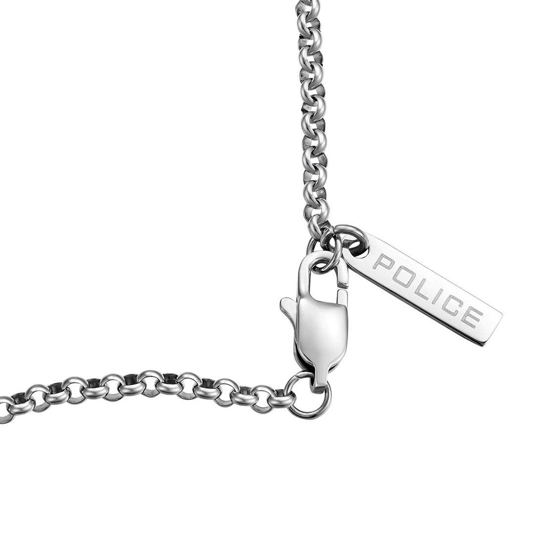  Collar hombre police acero peagn0001901