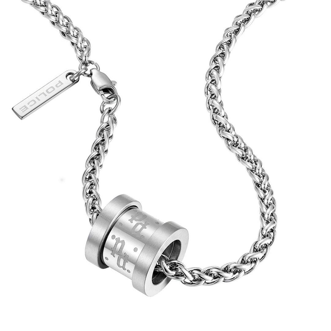 COLLAR HOMBRE POLICE ACERO PEAGN0001901