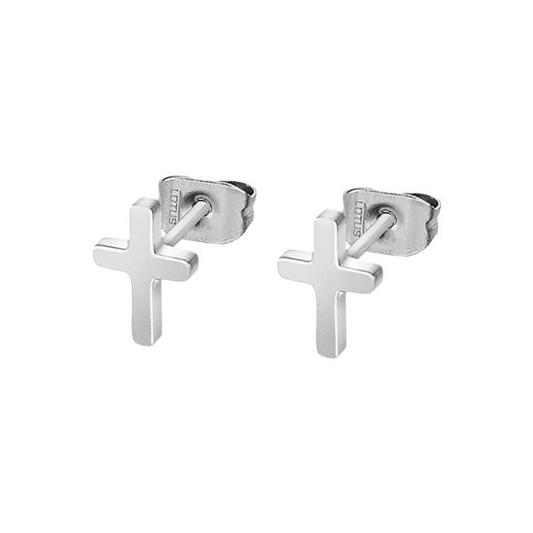 PENDIENTES HOMBRE LOTUS ACERO LS2227-4/2