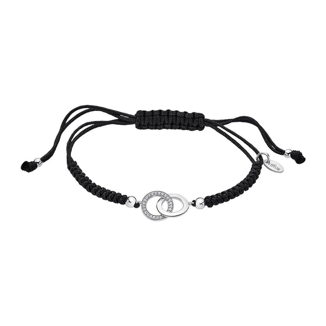 PULSERA MUJER PLATA Y CORDÓN LOTUS LP1990-2/2