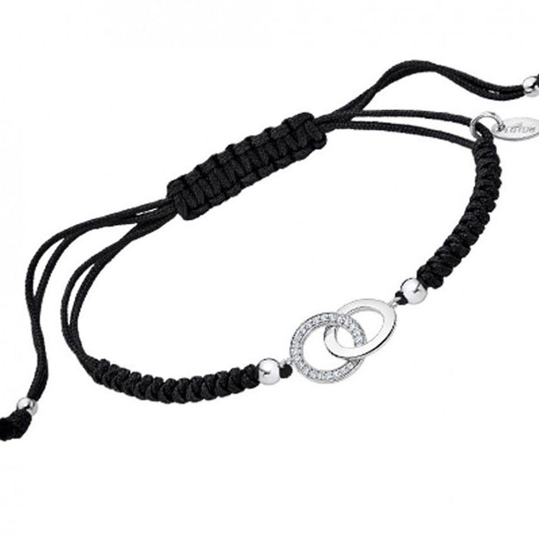 PULSERA MUJER PLATA Y CORDÓN LOTUS LP1990-2/2