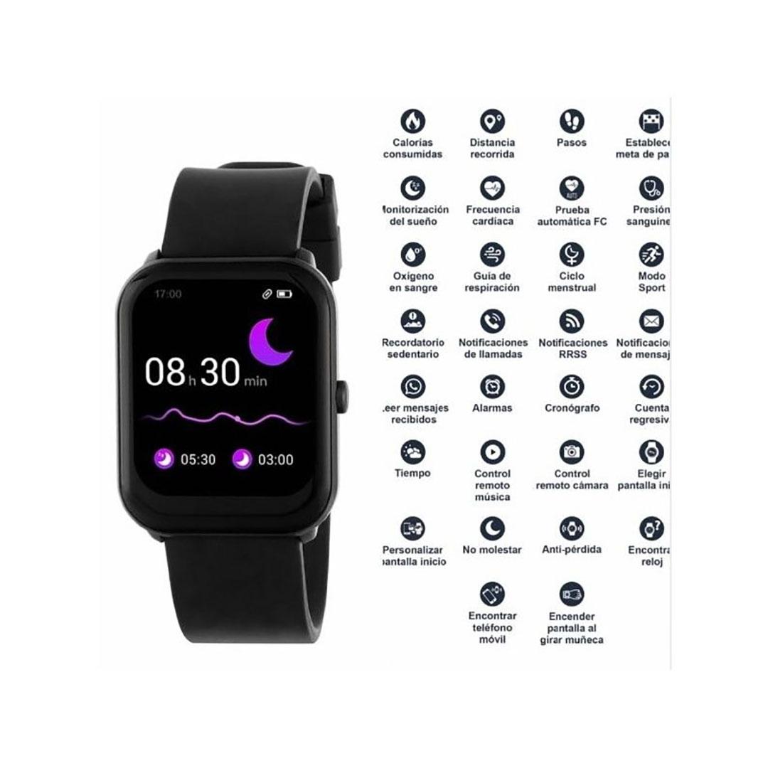 RELOJ SMARWATCH MAREA NEGRO B59008/1