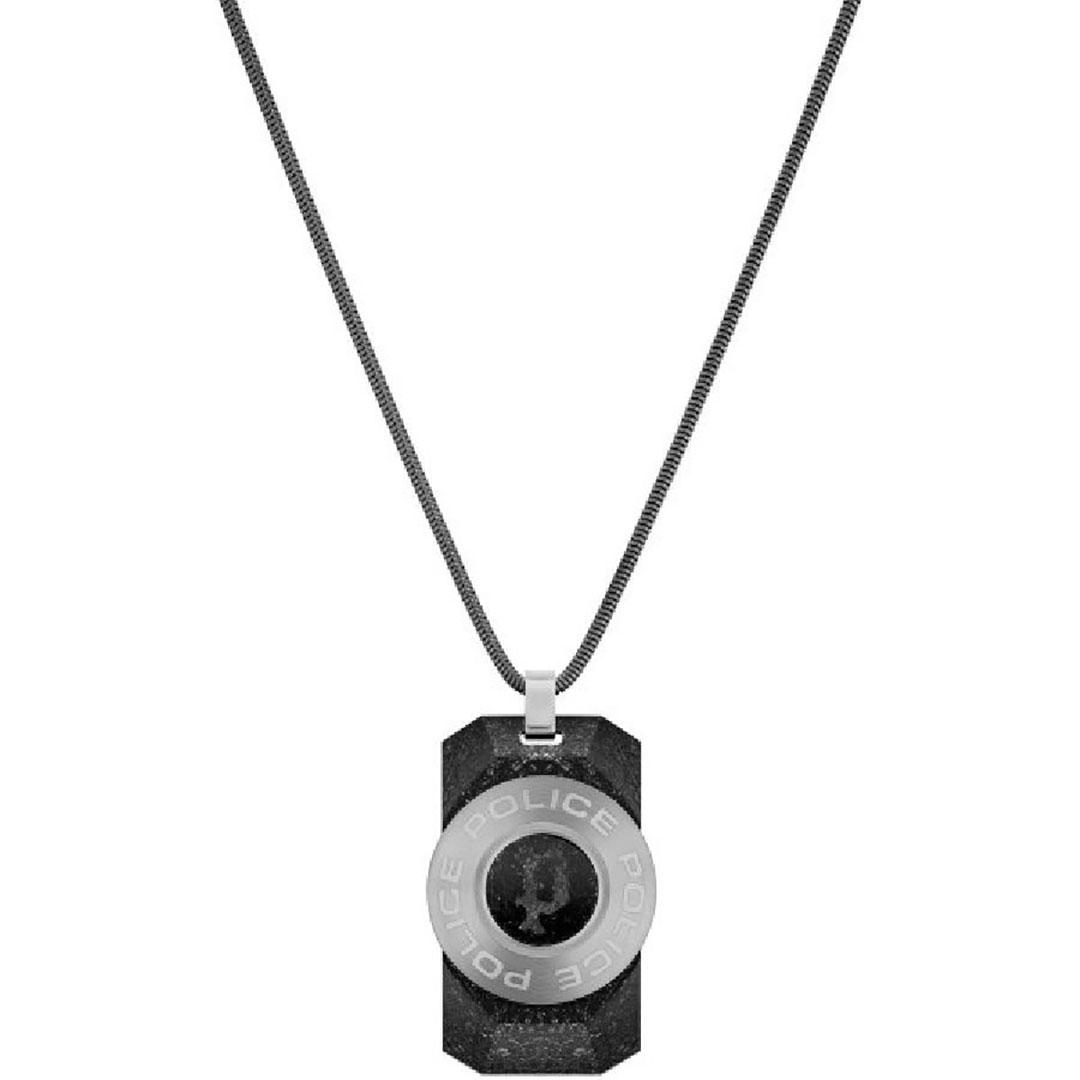 Collar hombre acero police  pj26567pss-01