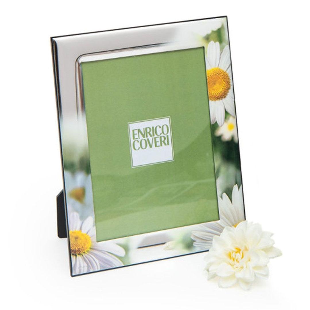 MARCO FOTOS PLATA BILAMINADA CON MARGARITA PINTADA EC1002/20