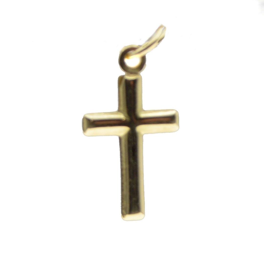 COLGANTE UNISEX CRUZ ORO 18K 93M
