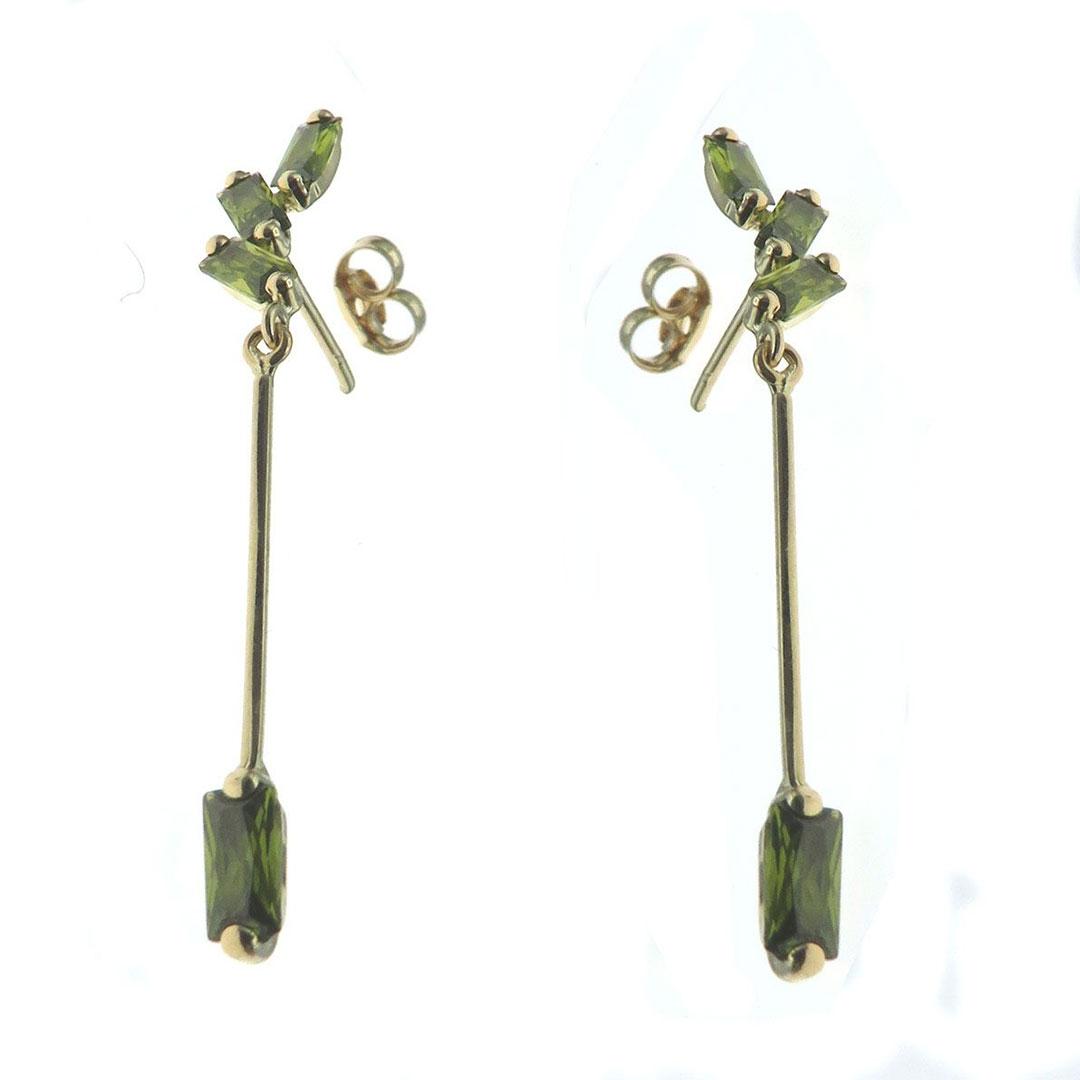 PENDIENTES LARGO MUJER ORO 18K 5994V
